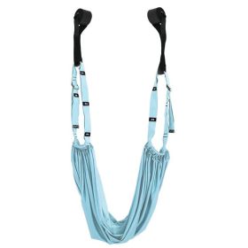 1pc Multifunctional Adjustable Yoga Strap (blue)