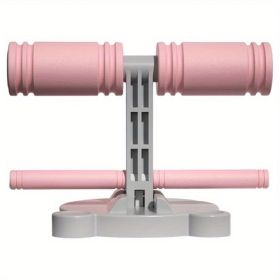 Fitness Sit-up Aids (must Use It In A Smooth Tile Floor) Fitness Equipment Yoga Crunch Aids Multi-purpose Ab Trainers (pink)