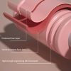 Fitness Sit-up Aids (must Use It In A Smooth Tile Floor) Fitness Equipment Yoga Crunch Aids Multi-purpose Ab Trainers (pink)