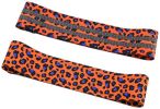 Leopard Resistance Band Unisex Booty Band Hip Circle Loop Workout Exercise for Legs Thigh Glute Butt Squat Bands Non-Slip
