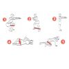 Leopard Resistance Band Unisex Booty Band Hip Circle Loop Workout Exercise for Legs Thigh Glute Butt Squat Bands Non-Slip