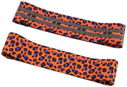 Leopard Resistance Band Unisex Booty Band Hip Circle Loop Workout Exercise for Legs Thigh Glute Butt Squat Bands Non-Slip Exercise Fitness Workout