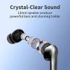 Bluetooth Headphones True Wireless Earbuds LED Power Display Earphones with Wireless Charging Case IPX5 Waterproof in-Ear Earbuds with Mic