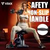25LB 5 in 1 Single Adjustable Dumbbell Free Dumbbell Weight Adjust with Anti-Slip Metal Handle, Ideal for Full-Body