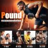 25LB 5 in 1 Single Adjustable Dumbbell Free Dumbbell Weight Adjust with Anti-Slip Metal Handle, Ideal for Full-Body