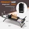 Pilates core bed, foldable home high quality, yoga studio same commercial fitness equipment (black)