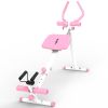 4-in-1 Ab Workout Exercise Equipment Rowing Machine Leg Press Machine Ab Glider Machine Roman Chair Fitness Equipment