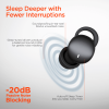 HyperGear SleepEEZ Mini Noise-Blocking True Wireless Earbuds for Sleeping (black)
