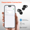 HyperGear SleepEEZ Mini Noise-Blocking True Wireless Earbuds for Sleeping (black)