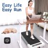Walking Pad Treadmill Under Desk,Portable Mini Treadmill 265 lbs Capacity with Remote Control, Bluetooth and LED Display.