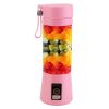 Portable Juicer Blender USB Rechargeable Juicer with 6 Blades Powerful Motor