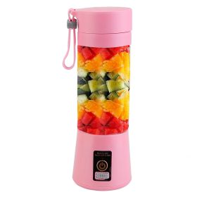 Portable Juicer Blender USB Rechargeable Juicer with 6 Blades Powerful Motor