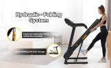 FYC Folding Treadmill for Home Office Use Walking Jogging Running Machine Incline Treadmill 330LBS Weight Capacity Foldable Compact Treadmill