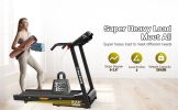 FYC Folding Treadmill for Home Office Use Walking Jogging Running Machine Incline Treadmill 330LBS Weight Capacity Foldable Compact Treadmill