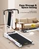 FYC Under Desk Treadmill - 2 in 1 Folding Treadmill for Home 300LBS Weight Capacity; Free Installation Foldable Treadmill