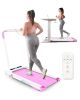 FYC Under Desk Treadmill - 2 in 1 Folding Treadmill for Home 300LBS Weight Capacity; Free Installation Foldable Treadmill Compact Electric