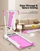FYC Under Desk Treadmill - 2 in 1 Folding Treadmill for Home 300LBS Weight Capacity; Free Installation Foldable Treadmill Compact Electric