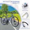 24 Speed Hybrid Bike Disc Brake 700C Road Bike For Men / Women City Bicycle..