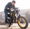 Off-road e-bike Equipped with super motor 1000W 48V25AH lithium battery 20"*4.0 fat tires Specially suitable for touring, sand, snow, mountains