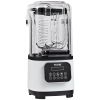 VEVOR Professional Blender with Shield, Commercial Countertop Blenders, 68 oz Glass Jar Blender Combo, Stainless Steel 9 Speed
