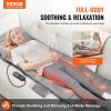 VEVOR Full-Body Massage Cushion with Heat, 10 Vibration Motor Massage Cushion Pad, Heating Vibrating Massage Mat & 5 M