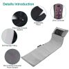Full Body Massage Mat with Heat 10 Neck Shiatsu Kneading Massage Heads