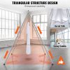 VEVOR Aerial Yoga Frame & Yoga Hammock, 9.67 ft Height Professional Yoga Swing Stand Comes with 6.6 Yards Aerial Hammock, Max 551.15 lbs Load Capacity