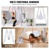 VEVOR Aerial Yoga Frame & Yoga Hammock, 9.67 ft Height Professional Yoga Swing Stand Comes with 6.6 Yards Aerial Hammock, Max 551.15 lbs Load Capacity