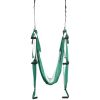 VEVOR Aerial Yoga Swing Set, 2.7 Yards Yoga Hammock Hanging Swing Aerial Sling Inversion Fly Kit Trapeze Inversion Equipment