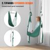 VEVOR Aerial Yoga Swing Set, 2.7 Yards Yoga Hammock Hanging Swing Aerial Sling Inversion Fly Kit Trapeze Inversion Equipment