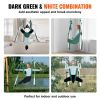 VEVOR Aerial Yoga Swing Set, 2.7 Yards Yoga Hammock Hanging Swing Aerial Sling Inversion Fly Kit Trapeze Inversion Equipment