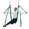 VEVOR Aerial Yoga Swing Set, 2.7 Yards Yoga Hammock Hanging Swing Aerial Sling Inversion Fly Kit Trapeze Inversion Equipment