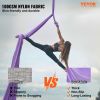 VEVOR Aerial Yoga Hammock & Swing, 4.4 Yards, Yoga Starter Kit with 100gsm Nylon Fabric, Antigravity Flying for All Levels Fitness Bodybuilding