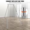 VEVOR Aerial Yoga Frame, 9.67 ft Height Yoga Swing Stand, Max 551.15 lbs Load Chrome-Plated Steel Pipe Inversion Yoga Swing Stand Yoga Rig Yoga Sling