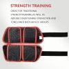 Pair of Adjustable Ankle/Wrist Weights Can Be Adjusted Weight Size - 2 x Weight Wraps Leg and Hand Weights - Adjustable Weights