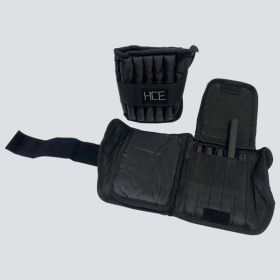 Pair of Adjustable Ankle/Wrist Weights Can Be Adjusted Weight Size - 2 x Weight Wraps Leg and Hand Weights