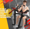 Strength training bending biceps bending and triceps extension machine Level 7 pull-out extension bench aerobic training