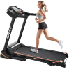 330LBS Folding Electric Treadmill Aerobic Training 14.8KM/h Running Fitness LCD Display 5in 3.5HP motor