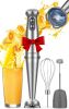 KOIOS Immersion Blender, 1000W Anti-scratch 3-in-1 Hand Blender, Upgraded 12 Speed Stainless Steel Blade Stick Blender with Turbo Mode, Whisk