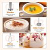 KOIOS Immersion Blender, 1000W Anti-scratch 3-in-1 Hand Blender, Upgraded 12 Speed Stainless Steel Blade Stick Blender with Turbo Mode, Whisk