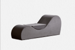 Solace Yoga Chaise Lounge Chair for Stretching, Relaxation & Exercise, Ergonomic Design with Soft Yet Firm High-Density Foam Core