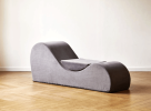 Solace Yoga Chaise Lounge Chair for Stretching, Relaxation & Exercise, Ergonomic Design with Soft Yet Firm High-Density Foam Core