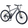 27.5 Inch Wheels 21 Speed Mountain Bike, for Men & Women, Front Suspension,Aluminum Alloy Frame
