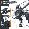 27.5 Inch Wheels 21 Speed Mountain Bike, for Men & Women, Front Suspension,Aluminum Alloy Frame