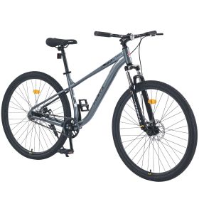 29 Inch Wheels Single Speed Mountain Bike. For Men Women, Front Suspension, Steel Frame
