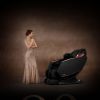 Full Body Zero Gravity Shiatsu Massage Chair SL-Track Recliner with Airbag Speaker LCD Touch Screen+Mini Remote Voice Control Back Heat