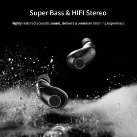 VibeWire - V5.0 Touch Earbuds with Charging Case (black)