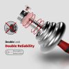 Adjustable Dumbbell Set Home Gym Cast Iron Barbell Sets with Carry Box 66lbs Office Bedroom Workout Dumbbells for Men and Women