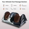 Premium Quality Foot Massager with Remote Control – Deep Kneading, Rolling, and Heat Therapy for Feet, Ankles, Calves, and Legs – Circulation Boost