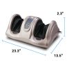 Premium Shiatsu Foot Massager with Remote Control – Deep Kneading, Rolling, and Heat Therapy for Feet, Ankles, Calves, and Legs – Circulation Boost